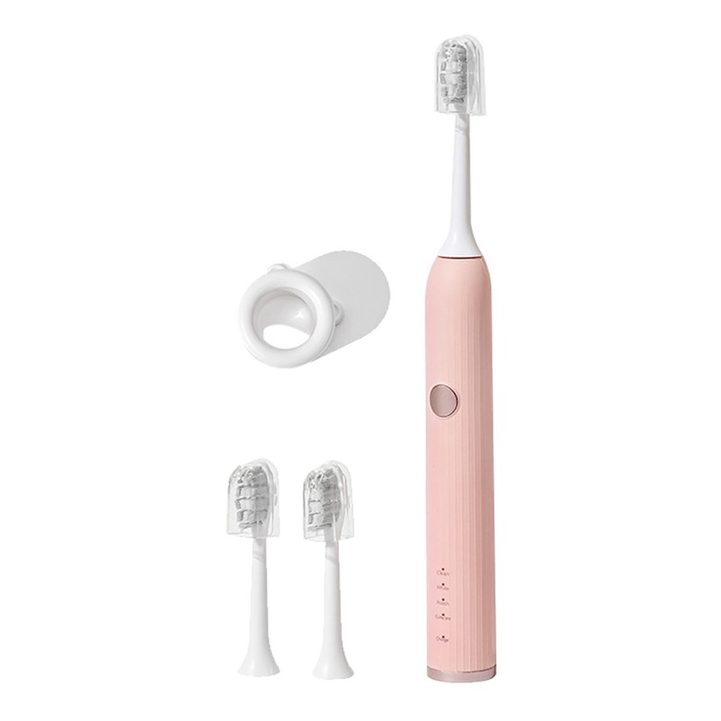 Electric Toothbrush Soft Bristle Waterproof Efficient Cleaning USB Rechargeable for