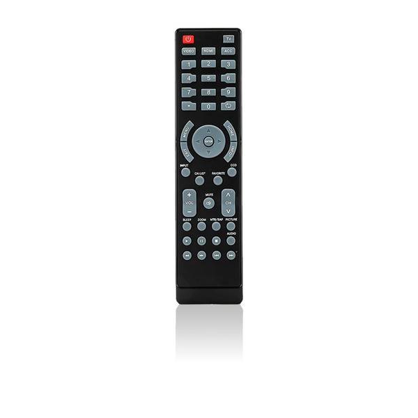 JISOWA Remote Control for Insignia NS-24E730A12 NS-L42X-10A NS-32E859A11 NS-46E790A12 NS-L32Q-10A