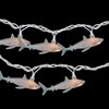 Northlight Shark Indoor Outdoor Patio Light Set - 6' -