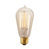 Bulbrite 136019 Pack of (2) 60 Watt Antique Clear Dimmable