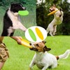 JEOPKO 2Pcs Dog Frisbee, Dog Frisbee Indestructible Frisby, Dog Frisby,