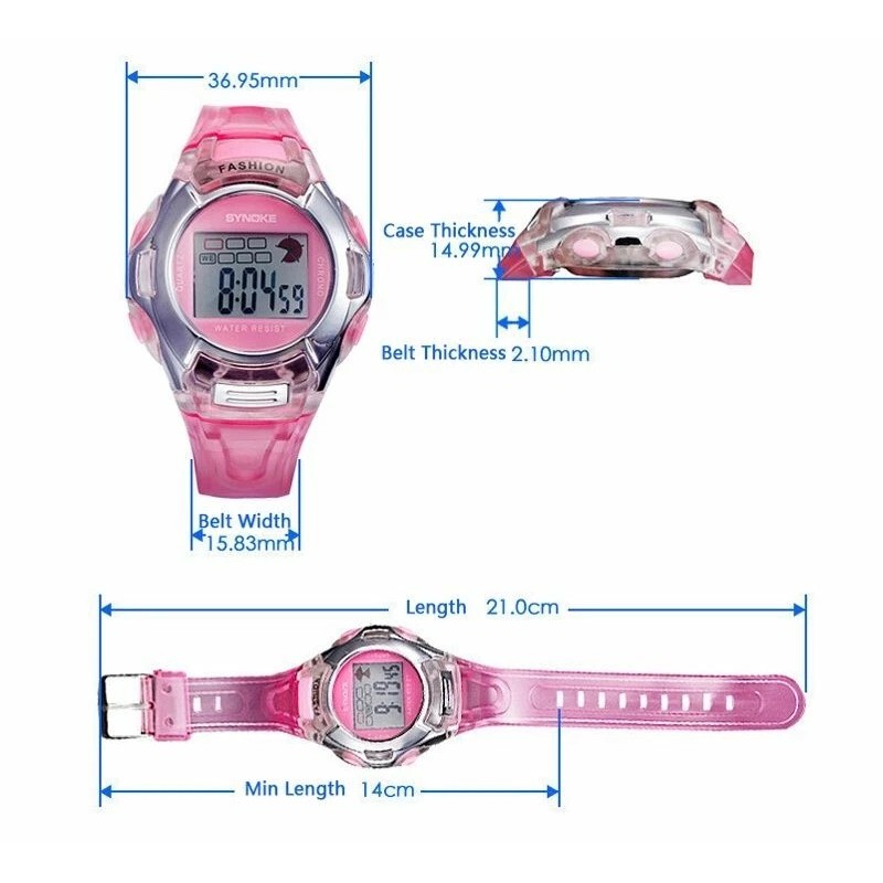 SYNOKE Waterproof Watch for Kid Boy&Girl Multifunction Sport Electronic Digital