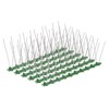 12Pcs Stainless Steel Bird Deterrent Spikes 25cm Anti Cat Crawling