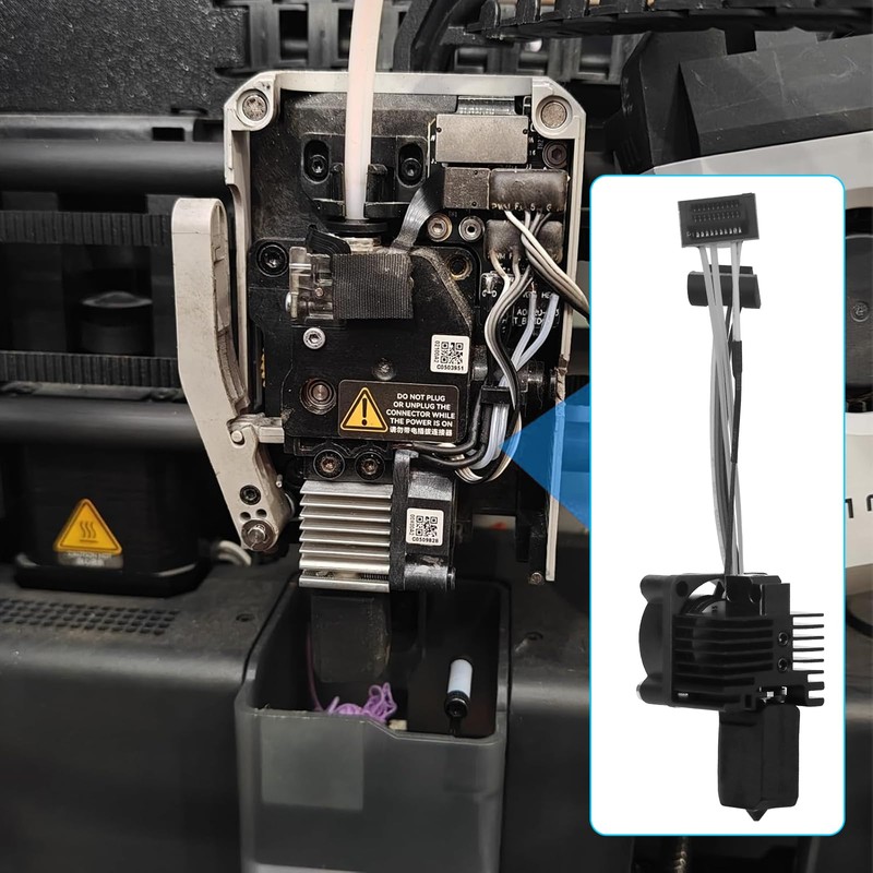 P1P, P1S Hotend Kit for Bamboo LAB P1 Series 3D