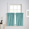 DineNest 2 Panels Kitchen Curtains 36 Inch Length Tier Curtains