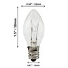 Creative Hobbies Incandescent Replacement Light Bulbs for Wax Warmers, Salt