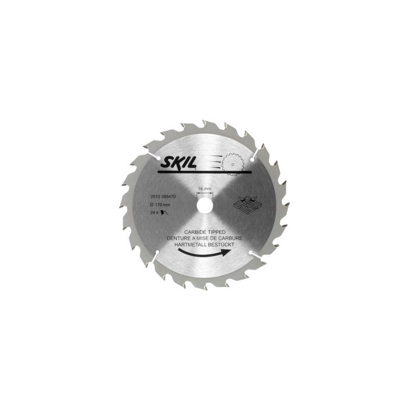 Skil 2610395470 Circular Saw Blade with 24 Teeth and 16