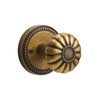 SORWDUERM Antique Brass Door Knob Passage Door Knobs Interior Door