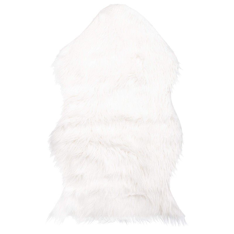 Brandsseller Faux Fur Rug Runner Bed Rug Cushion Lambskin Look