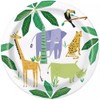Animal Safari Round Dinner Plates (22cm) - Bold & Vibrant