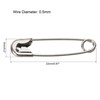 sourcing map Pack of 2000 Safety Pins 22 mm /