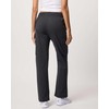 Real Essentials 3 Pack: Women's Fleece Cargo Sweatpants, Open Bottom