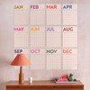 12x A3 Extra Large, Simply Bright Wall Planner - Undated,