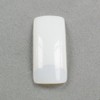 Pack of 100 Square Tips Natural with Light C-Curve in