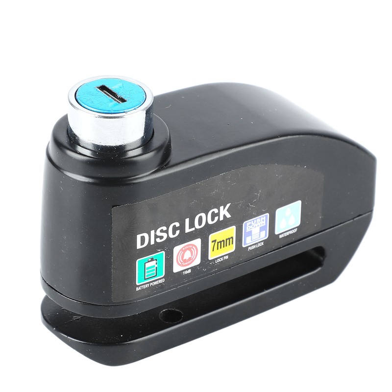 Bicycle Alarm Disc Lock Security Alarm Disc Brake Lock Riding
