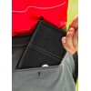 Callaway Golf Horizontal Leather Scorecard Holder with Ball Marker, Black