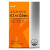 Gene's Shop Highly Purified Vitamin K D Bone Health Nutrients for Adults, Women, Men, Adolescents, 30 Tablets / 진스샵 순도높은 비타민 K D 성인 여성 남성 청소년 뼈 건강 영양제 제품 30 정