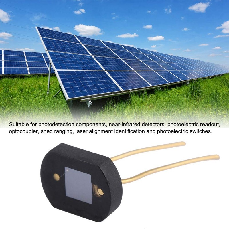 Garosa 3PCS 2DU3 Silicon Photodiode Visible Light Detector Photoresistor