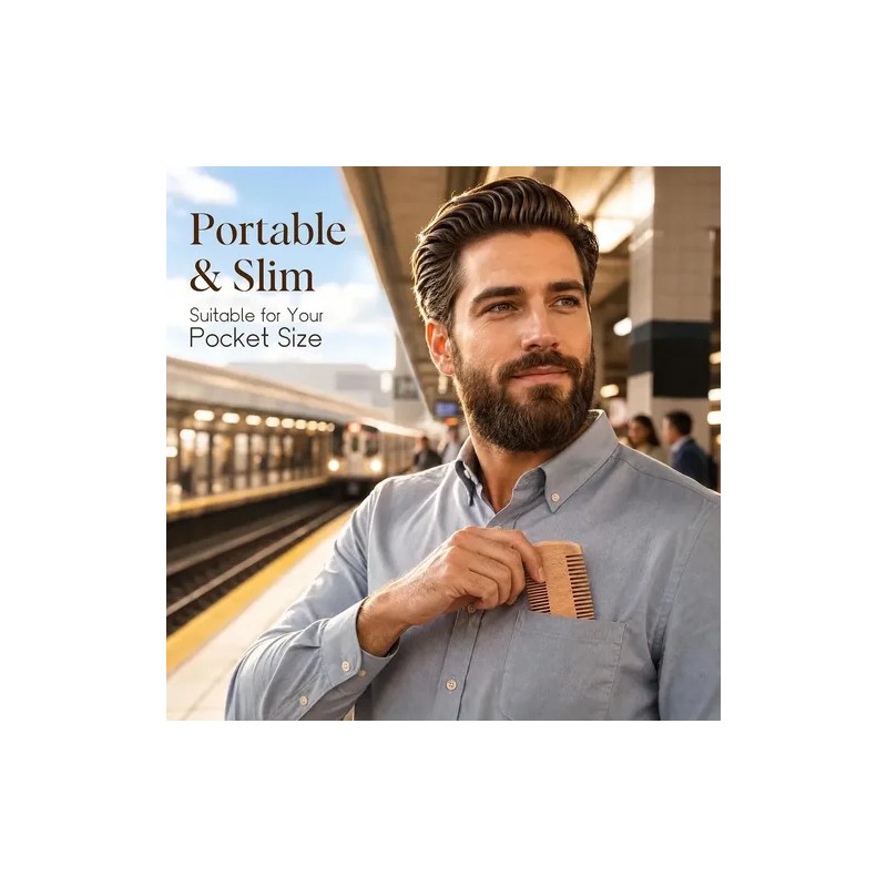 Kit De Cuidado De Barba Para Hombres, Set Definitivo De