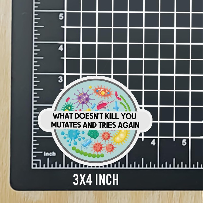 SODAVA (3Pcs) What Doesn't Kill You Mutates and Tries Again