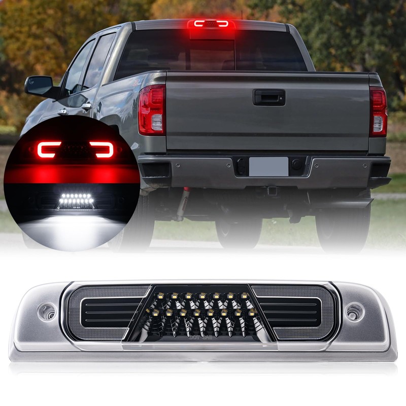 SHINEFIT LED High Mount 3rd Brake Light Replacement for 2014