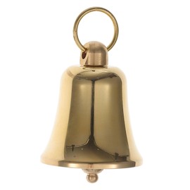 NOLITOY Vintage Brass Wind Chime Bell Retro Garden Pendant for DIY Crafts for Home Decoration Holiday Decor Hanging Bell with Smooth Edges for Easy Crafting