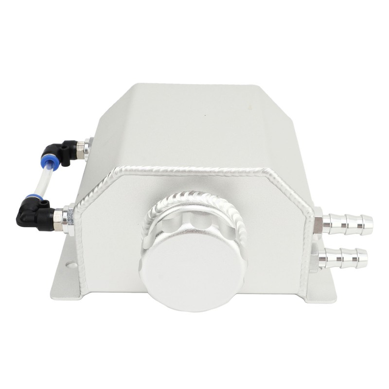 Universal Engine Coolant Expansion Tank 1L Aluminum Alloy Overflow Reservoir