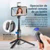 Axnen Selfies Stick Axnen Con Tripode Bluetooth Control Remoto Led