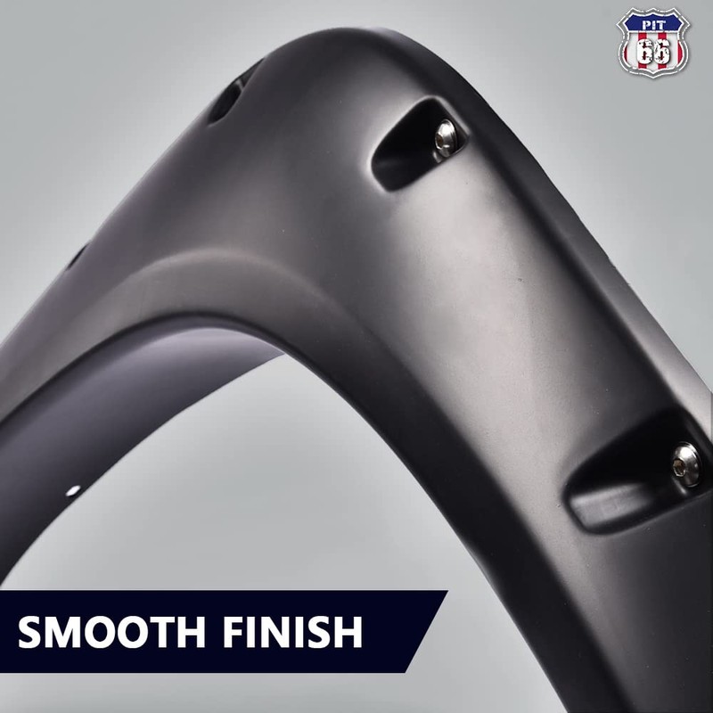 PIT66 Fender Flares, Compatible with 2002-2008 Dodge Ram 1500/2003-2009 Ram