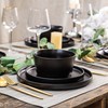 AmorArc Ceramic Plates Set of 6, Matte Glaze 8.0 Inch