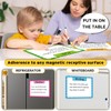 KIKIGOAL Reusable Magnetic Write and Wipe Paper Classroom Organization Chart,