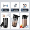 500 ML Blender bottles shaker Proteína con Bola de Acero