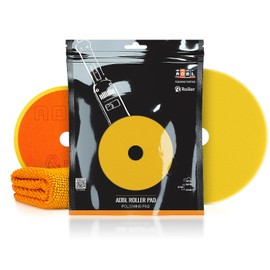 ADBL Polishing Pad, Polishing Sponge with Velcro Fastener - Dual Action - Professional Quality - Diameter 150 mm