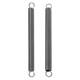 DTGN 2x16x200mm(WxODxL) Extension Spring - 2Pack - Good for Home Repair Machinery - Spring Steel Extended Compressed Spring - Grey