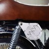 Tax Disc Permit Holder for Motorcycle - Hexagonal Tax Disc