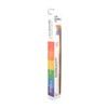 THE HUMBLE CO. Hamble Brush for Adults, Rainbow, 7.5 inches