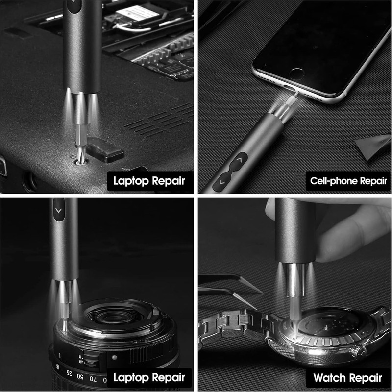 Mini Electric Screwdriver Set - 120-in-1 Precision Wireless Repair Tool