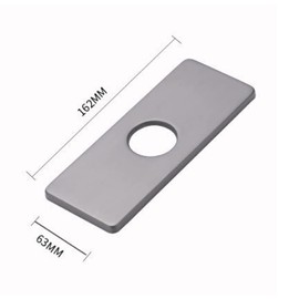 4 Inch Stainless Steel Sink Hole Cover Kitchen Faucet Cover for Bathroom Vanity Basin Sink Gold 1 Piece
