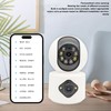 Dual Lens Security Camera 4MP HD WiFi AP Hotspot Surveillance