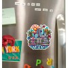 Texas Hart Designs Miami Florida Fridge Magnet