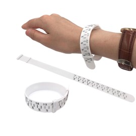 Buwei Bracelet Sizer Plastic Wristband Measuring Tool Bangle Jewelry Making Gauge Hand