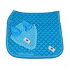 Generic Horse Dressage Saddle Pad Set with Matching Ear Bonnet