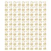 100Pcs Binder Clips Cute Animal Shaped Handle Sturdy Metal Multi