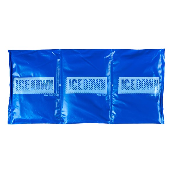 ICE Down Extra Large Reusable Ice Pack for Pain Relief, Cold Therapy for All Muscles and Joints, 23" x 11"