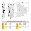 GEYA Modular AC Contactor Manual Household Contactor 50/60Hz DIN Rail