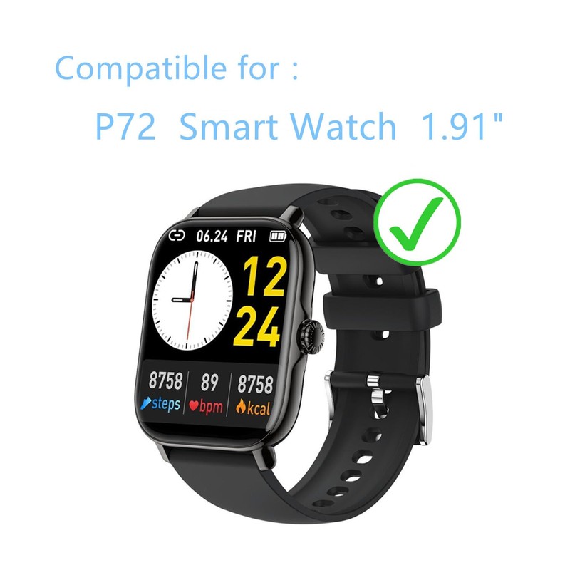 Aemus Screen Protector Compatible for paybay P72 Smart Watch 1.91"