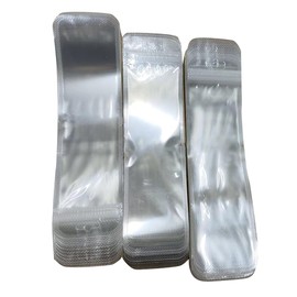 Felimoa Zippered Clear Storage Bags, Accessories, Jewelry, Set of 200