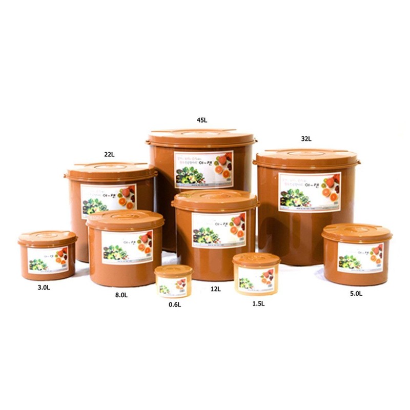 E-Jen Premium Kimchi, Sauerkraut Container Probiotic Fermentation with Inner Vacuum
