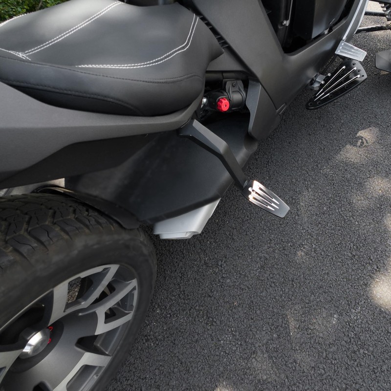 Hutexico Passenger Foot Pegs Adjustable Foot Boards Easy Install Rear
