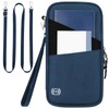 Passport Bag Travel Documents Organiser with RFID Blocker Travel Document